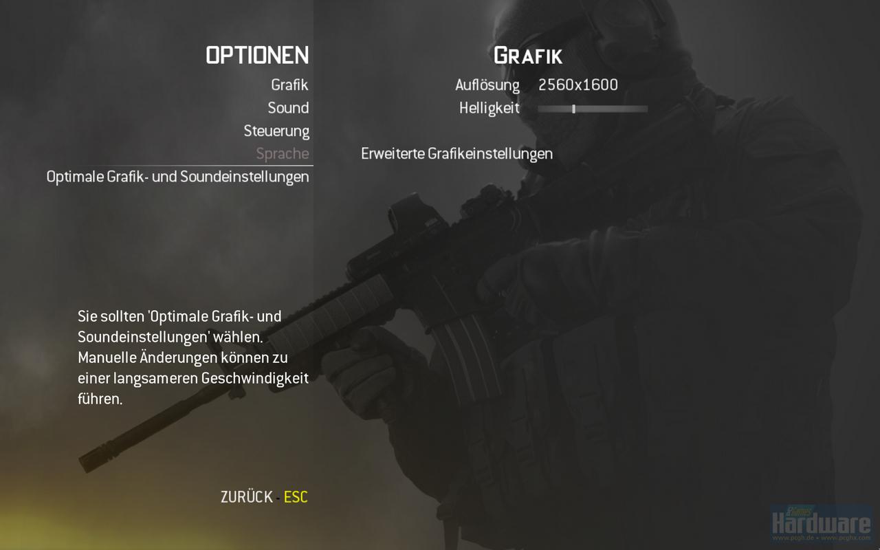 [07/04/2010] FAQ: So bencht PCGH Spiele - CoD MW2