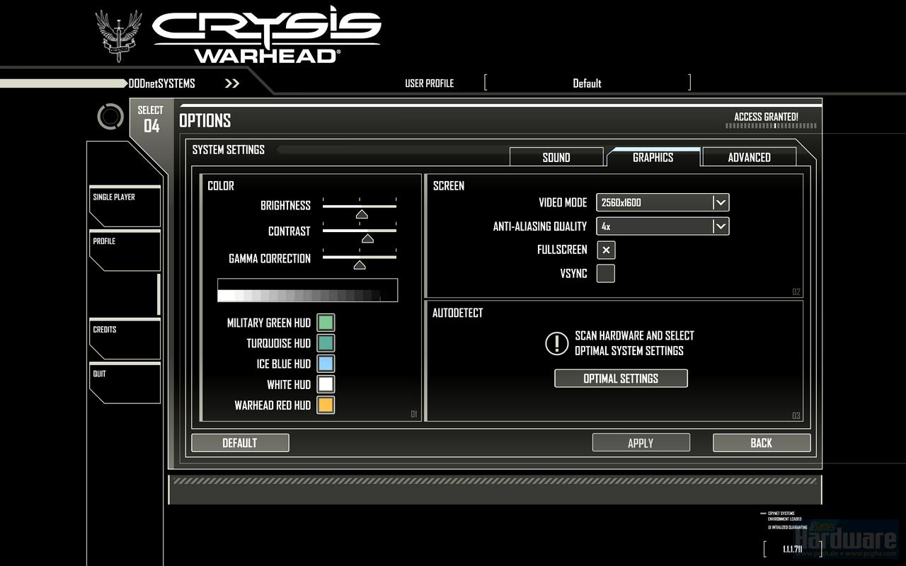 [07/04/2010] FAQ: So bencht PCGH Spiele - Crysis Warhead