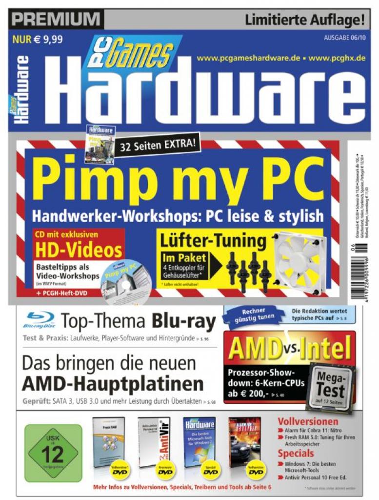 [26/04/2010] PC Games Hardware Premium 06/2010: Cover