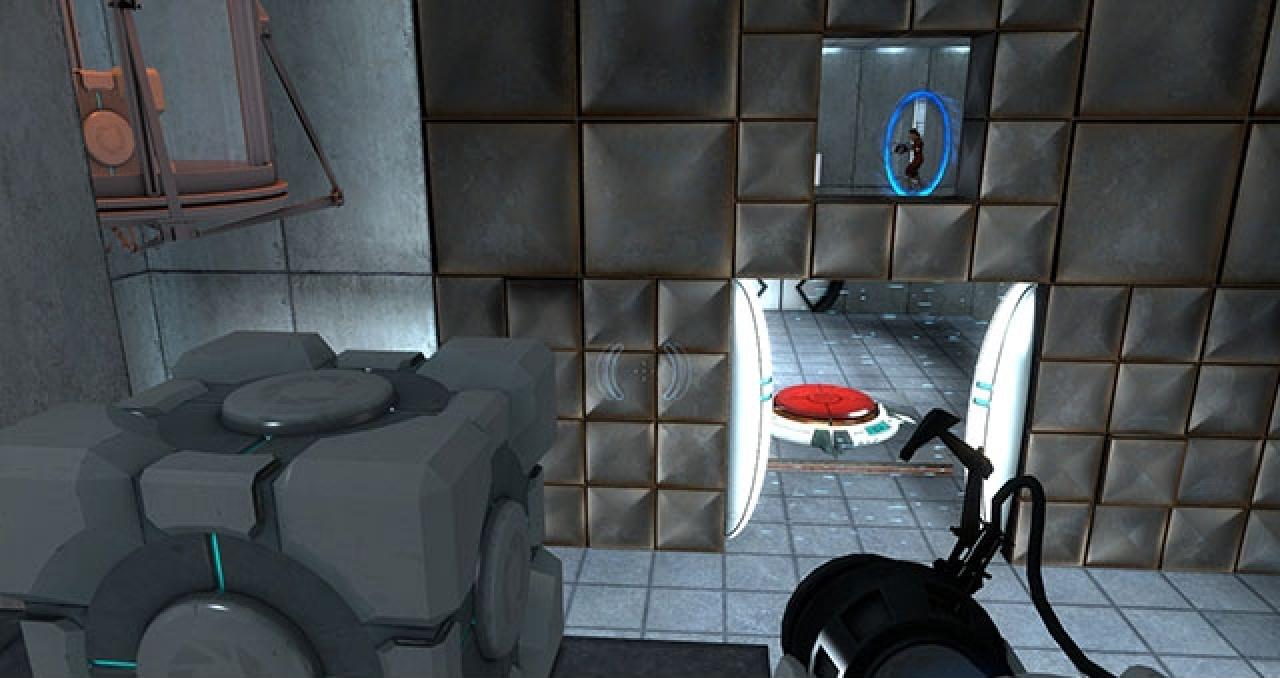 [20/04/2010] 2008: Portal, Havok - Das Source-Engine-Spiel macht Physik zum Mittelpunkt und setzt auf sie als spielerisches Element. Zwar sah man alles schon in Half Life 2, doch nun rückt die Physik in den Fokus.