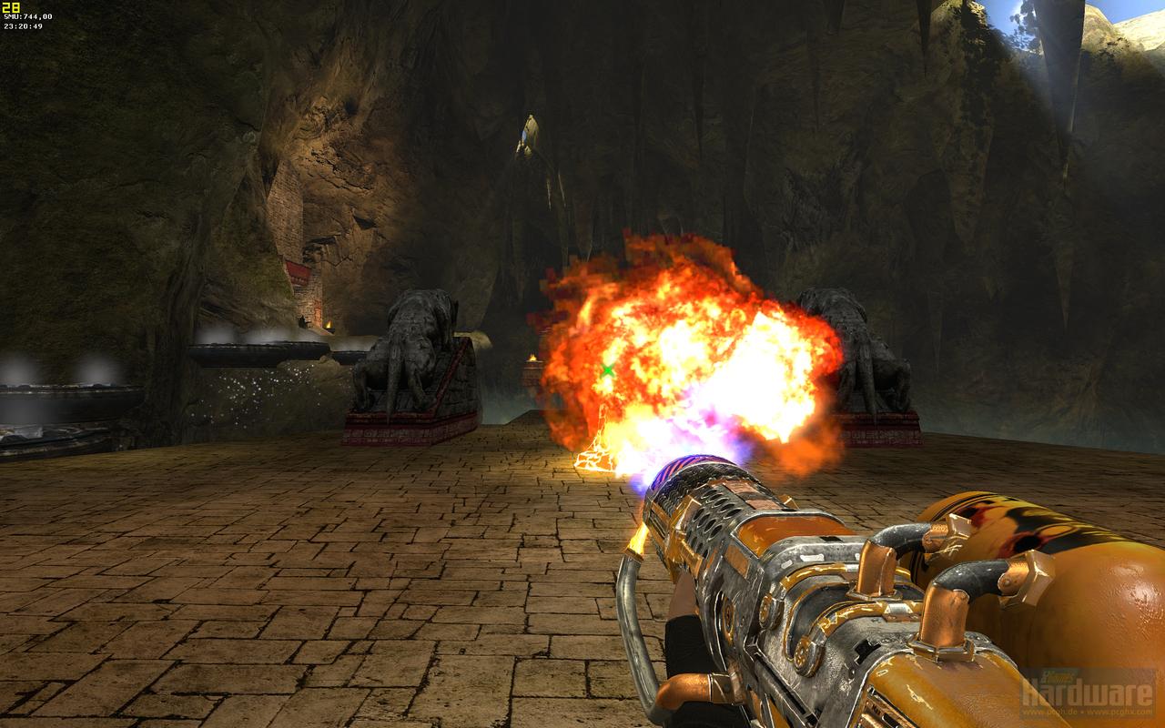 [29/04/2010] SSHD TSE - Flop: Das pixelige Feuer, welches die Umgebung kaum erhellt