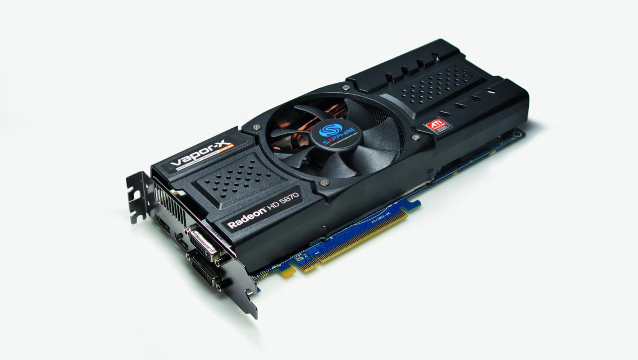 [01/04/2010] Sapphire Radeon HD 5870 Vapor-X 2