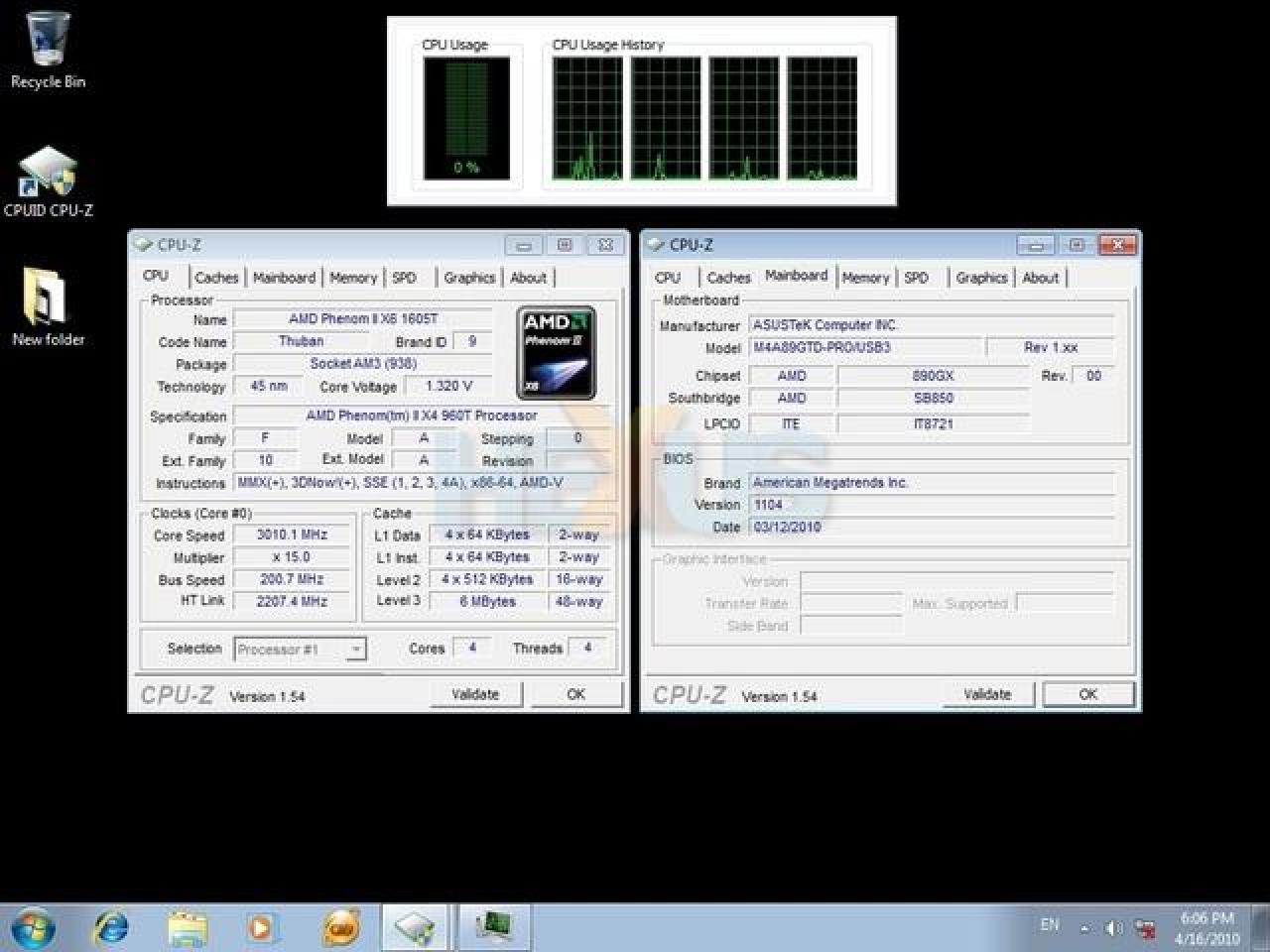 [16/04/2010] AMDs neuer Phenom II X4 940T zu Sechs-Kerner freigeschaltet (1)