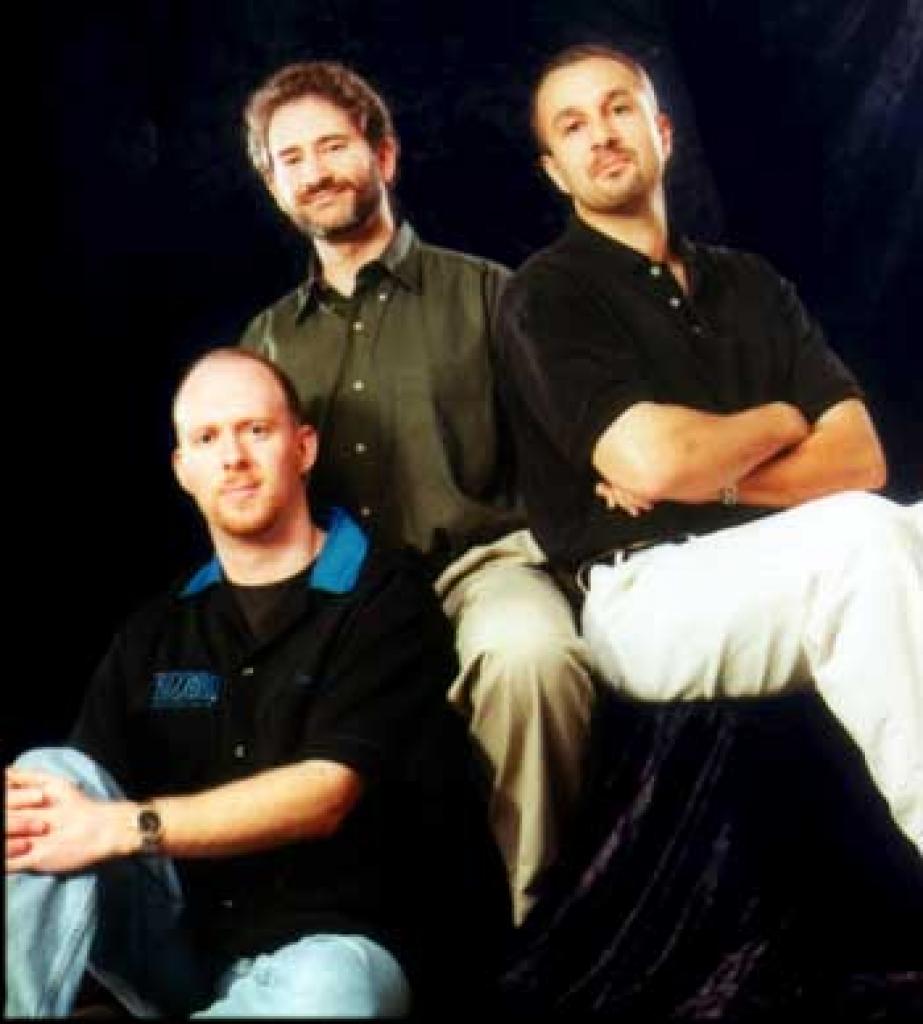 [16/04/2010] Frank Parce, Mike Morhaime und Allen Adham - die Gründer von Silicon & Synapse - später Blizzard Entertainment.