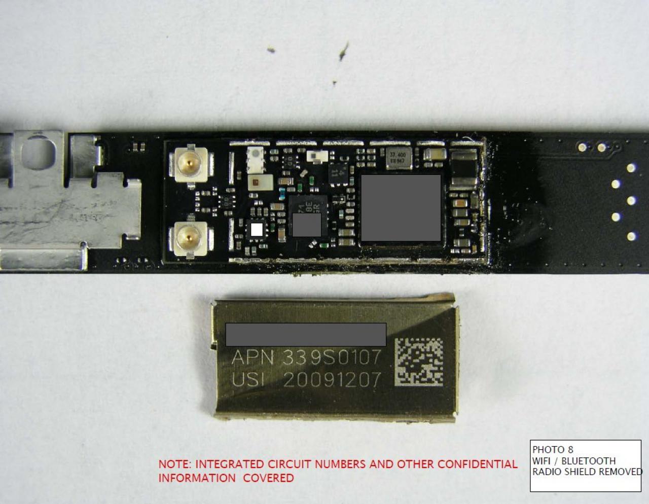 [06/04/2010] FCC veröffentlicht Bilder vom Innenbau des Ipads (7)