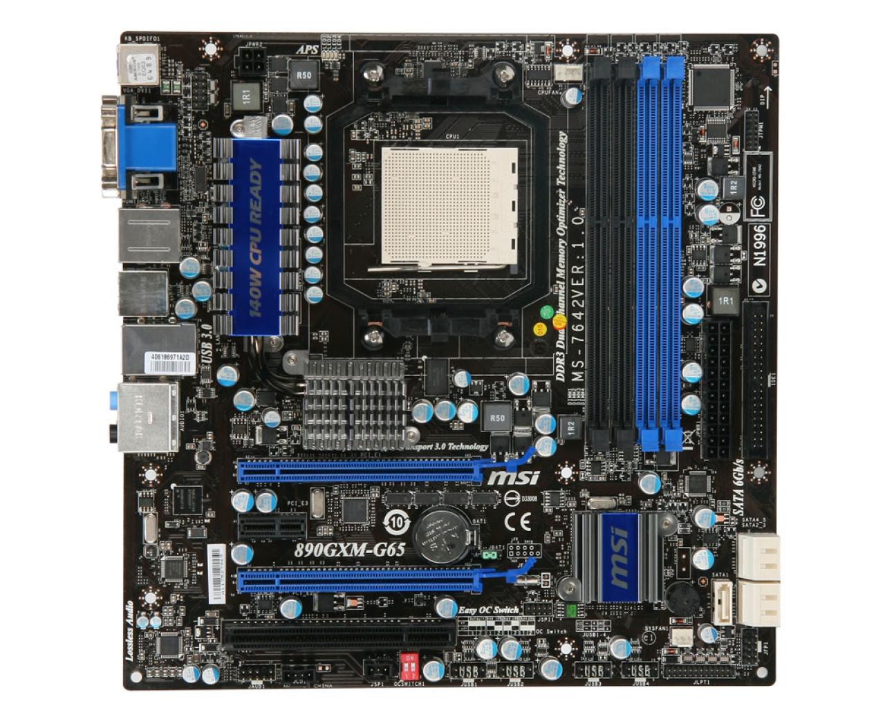 [23/04/2010] MSI 890GXM-G65 (1)