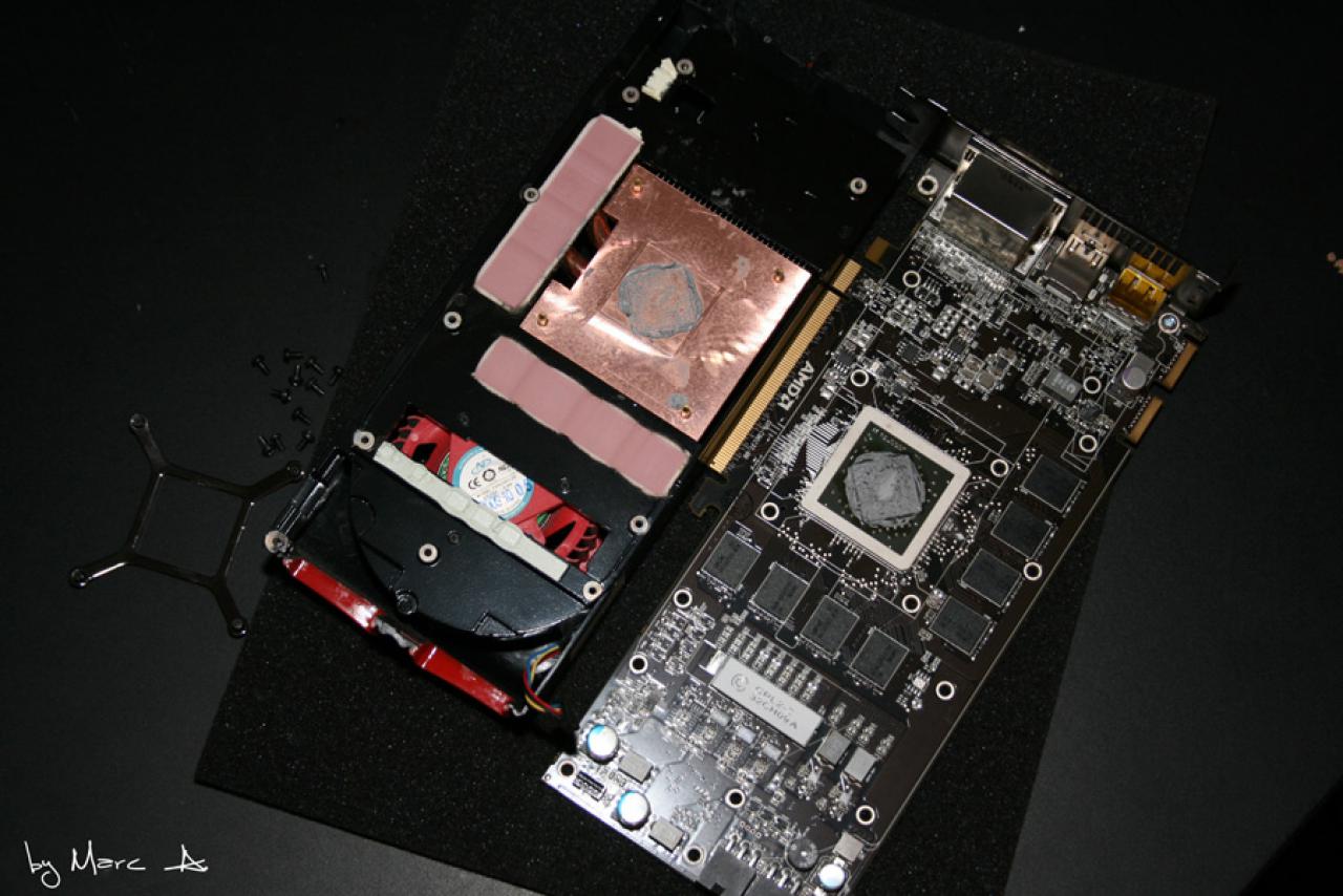 [18/04/2010] Casemod-Projekt Black meets Blue - Update: Wasserkühler für HD 5850 (20)
