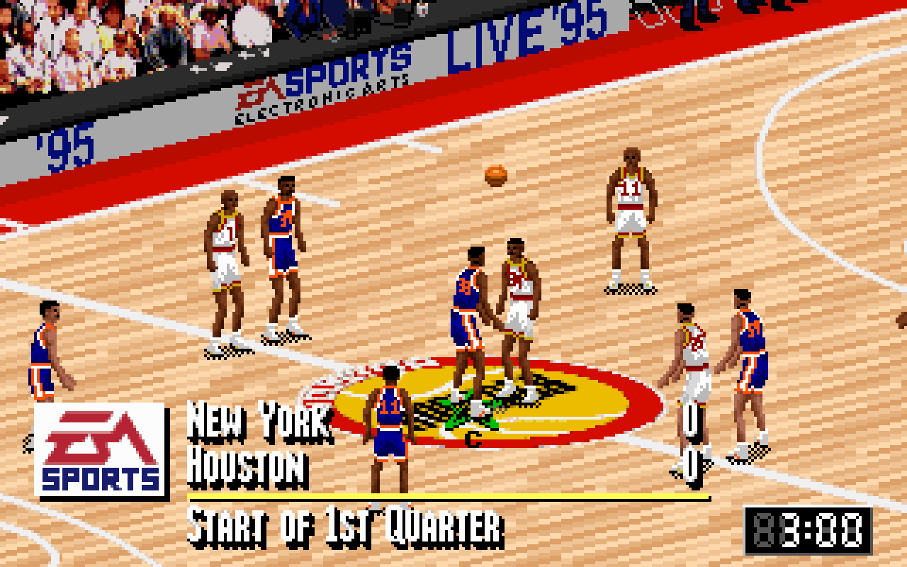 [05/05/2010] Kaum zu glauben, aber Sportspiele waren auch mal auf dem PC eine Macht. 1994 kommt NBA Live 95, dank 