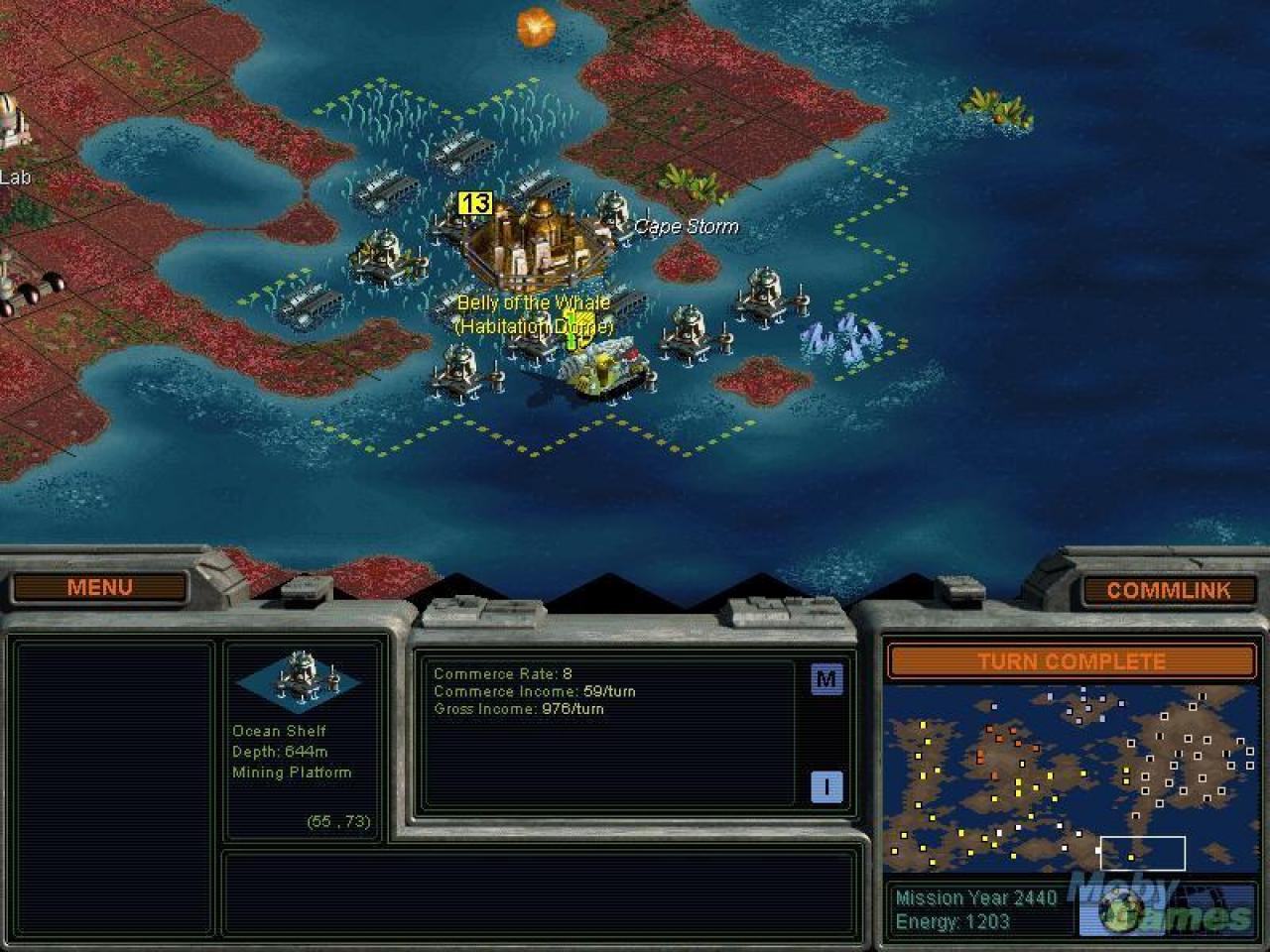 [05/05/2010] 1999 erschien Sid Meier's Alpha Centauri über EA als Publisher - diverse andere Spiele von Designerlegende Meier liefen über EA, bis Entwickler Firaxis mit Take 2 ins Boot sprang.