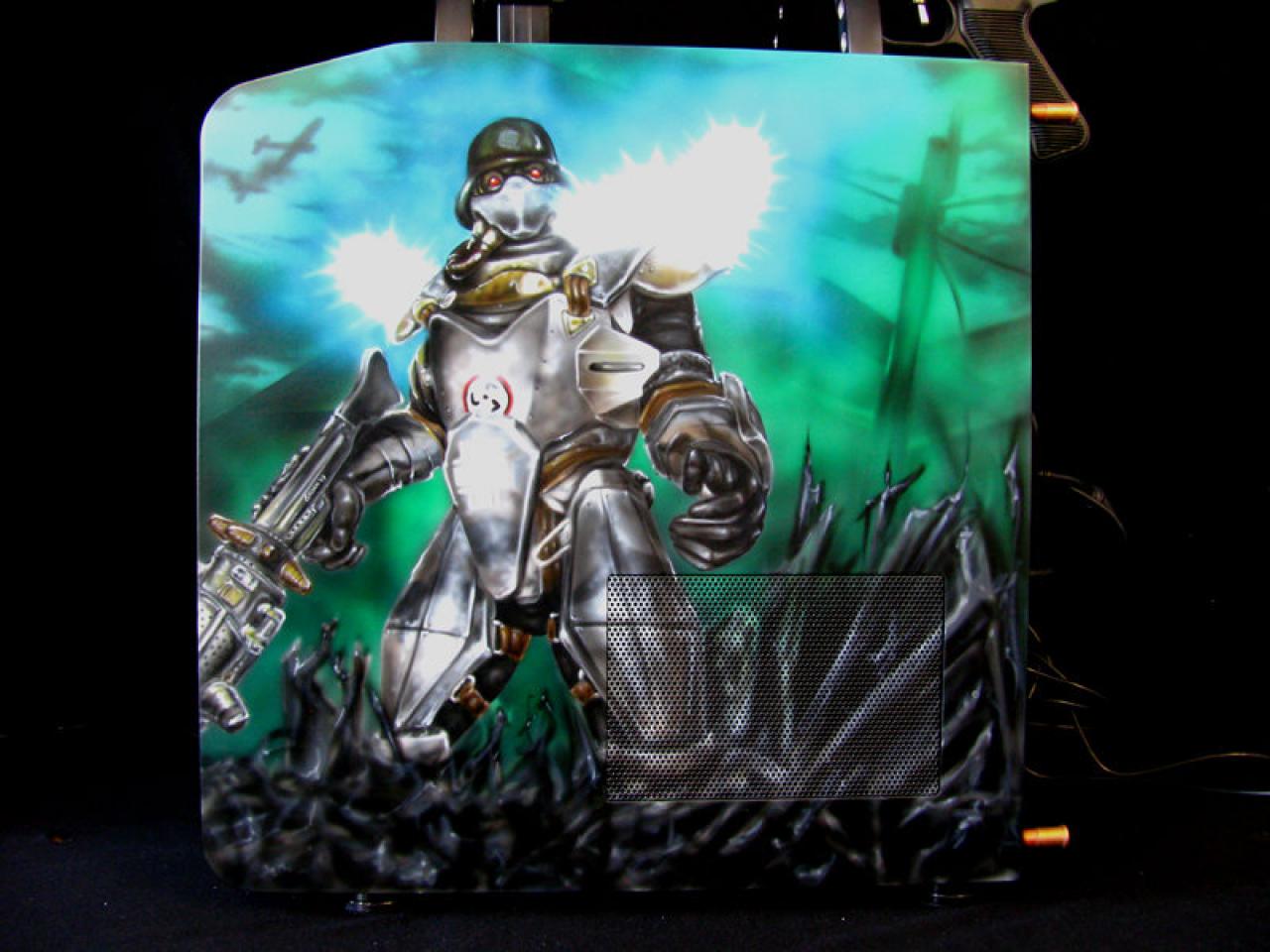 [11/05/2010] NZXT Panzerbox: Wolfenstein-Casemod im Youtube-Video (6)