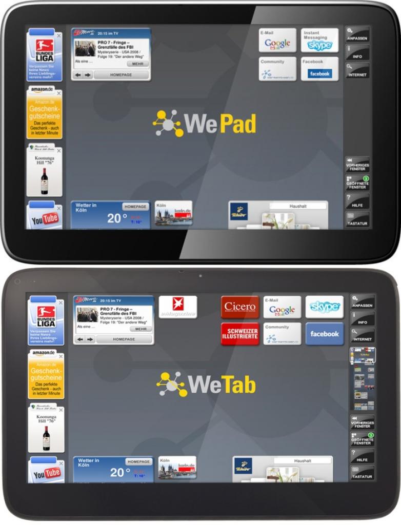 [07/05/2010] Rebranding: Neofonies Wepad heißt nun Wetab