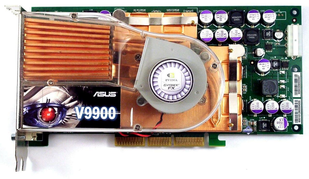 [04/05/2010] Die FX 5800 Ultra von Asus ist an sich nichts besonderes, die Karte selbst aber ist legendär