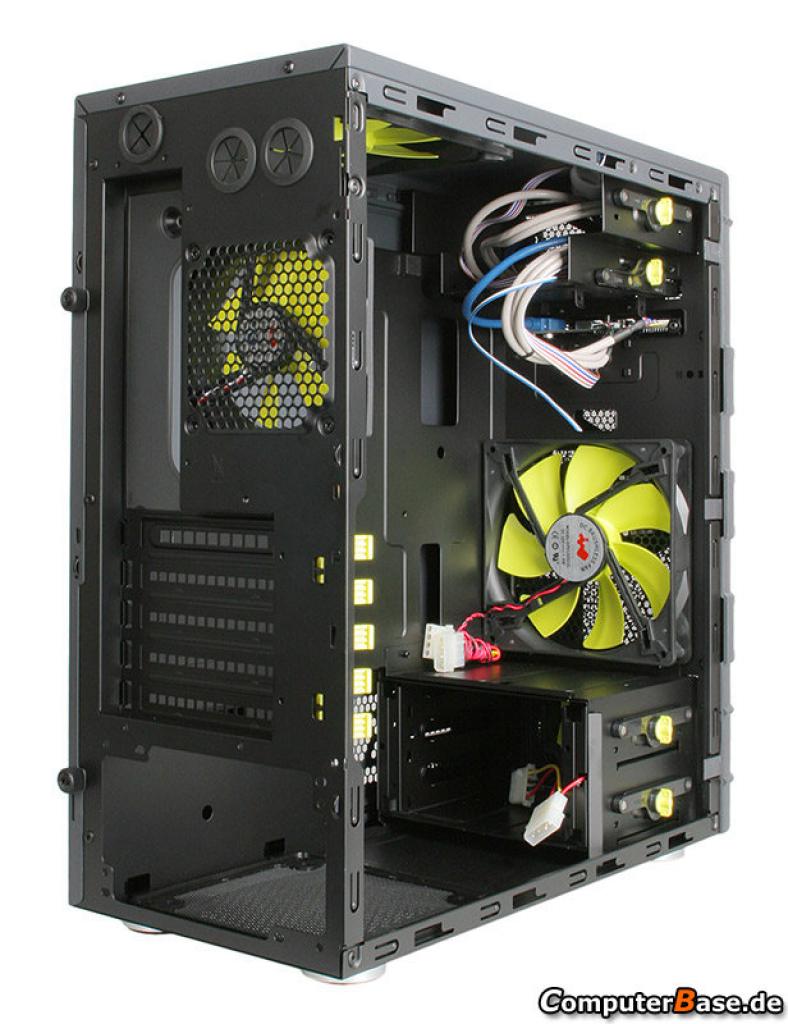 [15/05/2010] In Win: Das neue Micro-ATX-Gehäuse Dragon Slayer soll vor allem ambitionierte Spieler überzeugen. (5)