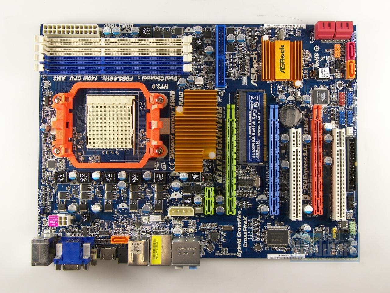 [20/05/2010] 790GX - Asrock M3A790GXH: greller aber nicht besser
