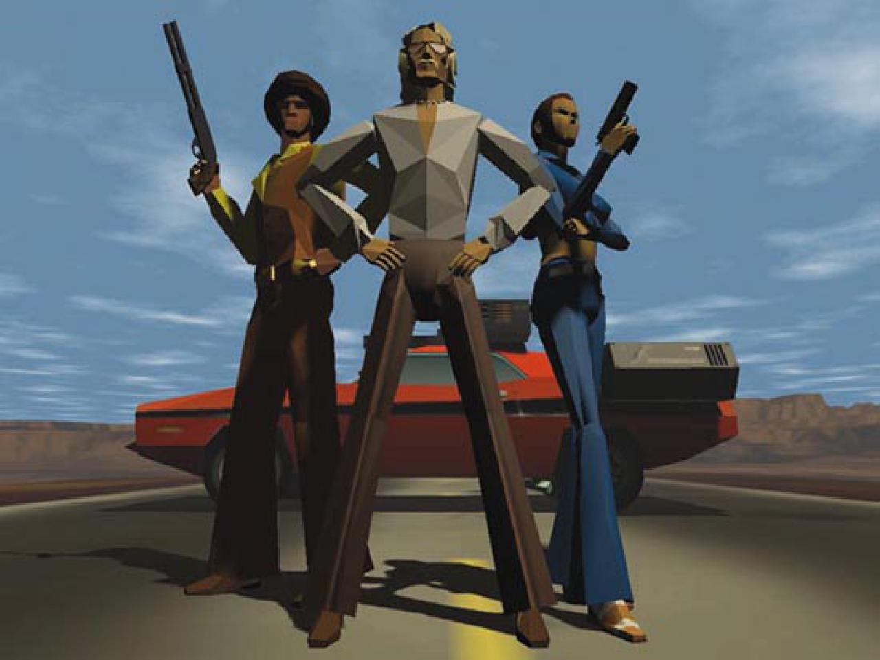 [26/05/2010] Interstate '76 (1997): Bei Interstate programmiert Activision noch selbst. Damals setzt man mit rudimentärem 3D und Physikeffekten technisch einen Meilenstein.