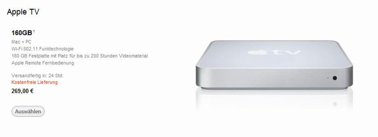 [30/05/2010] Apple TV: Die aktuelle Version der Settop-Box soll bald in einer überarbeiteten Version erscheinen.