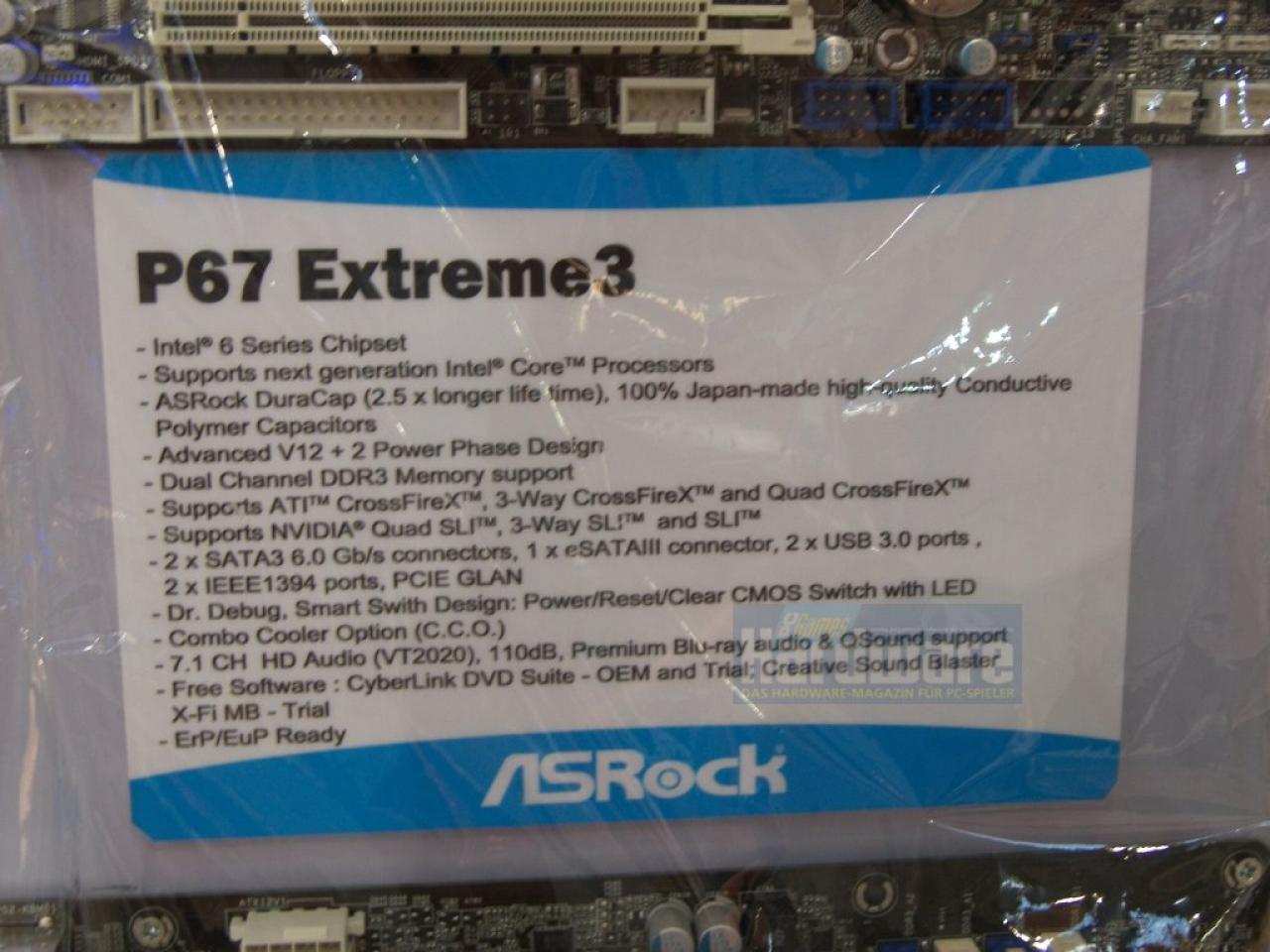 [31/05/2010] Asrock P67 Extreme3 00
