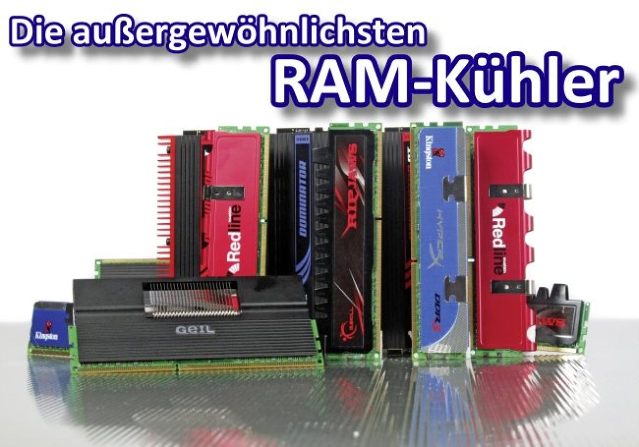 [20/05/2010] Speicher-Special: Die außergewöhnlichsten RAM-Kühler