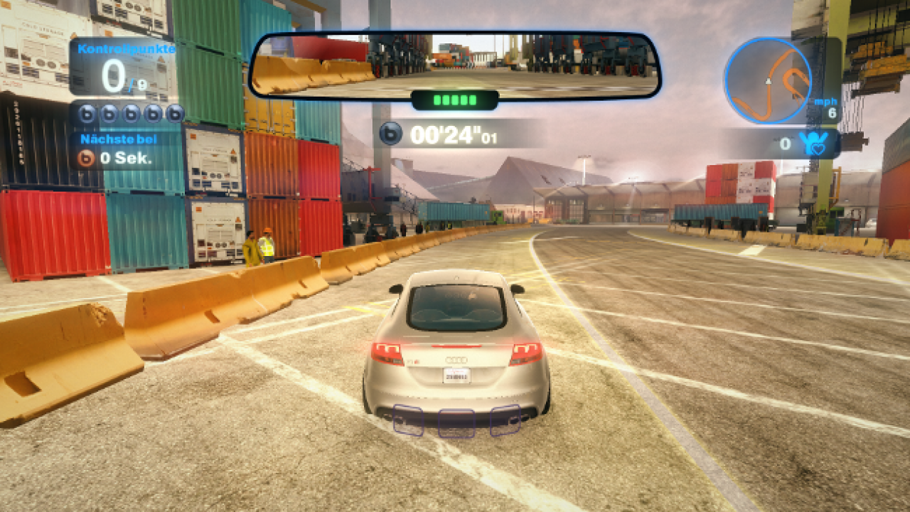 Blur in niedrigen Details