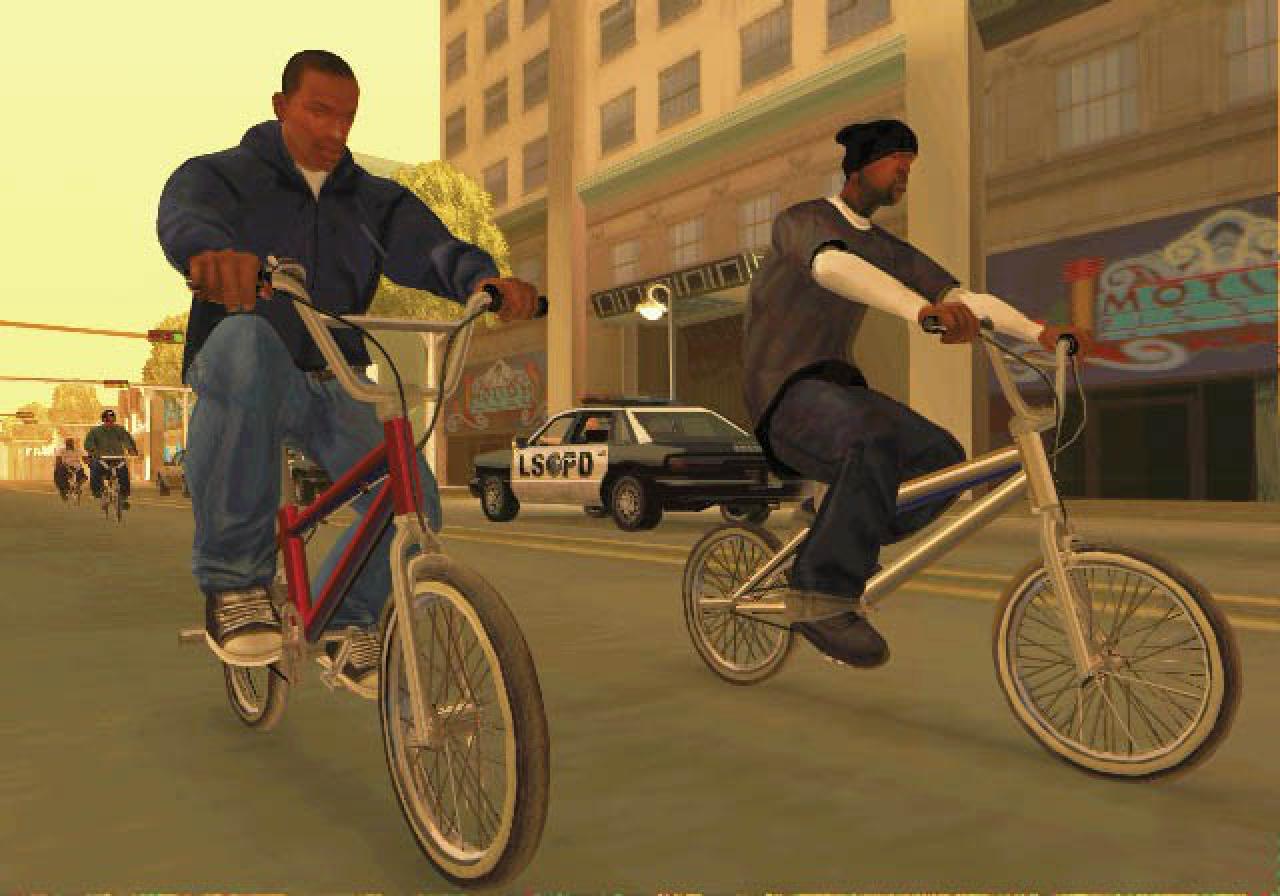 [17/05/2010] GTA San Andreas: Fahrrad