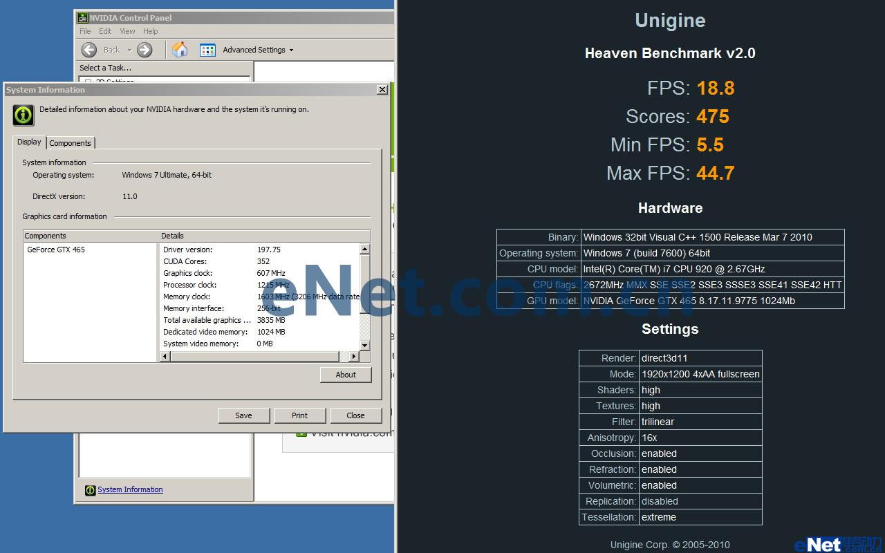 [14/05/2010] Geforce GTX 465: Erste Benchmarks (4)