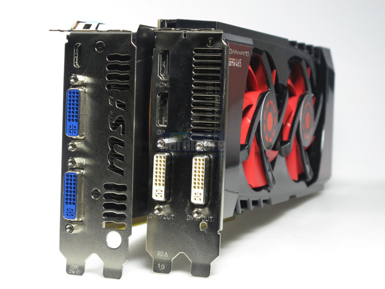 [28/05/2010] MSI & Gainward Geforce GTX 465 GOOD