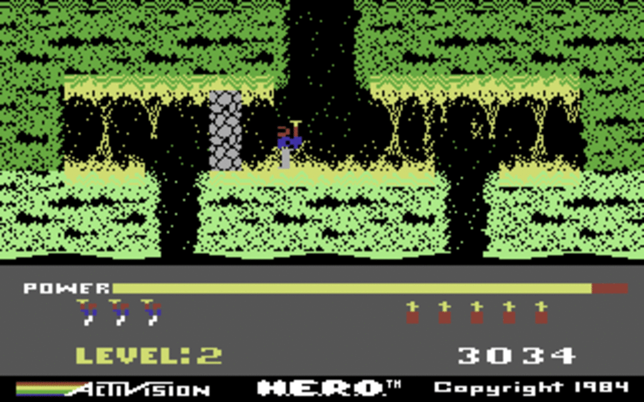 [26/05/2010] HERO (1984): Spieler, die mehr als 75.000 Punkte erreichten, konnten einen Screenshot an Activision senden, um den 