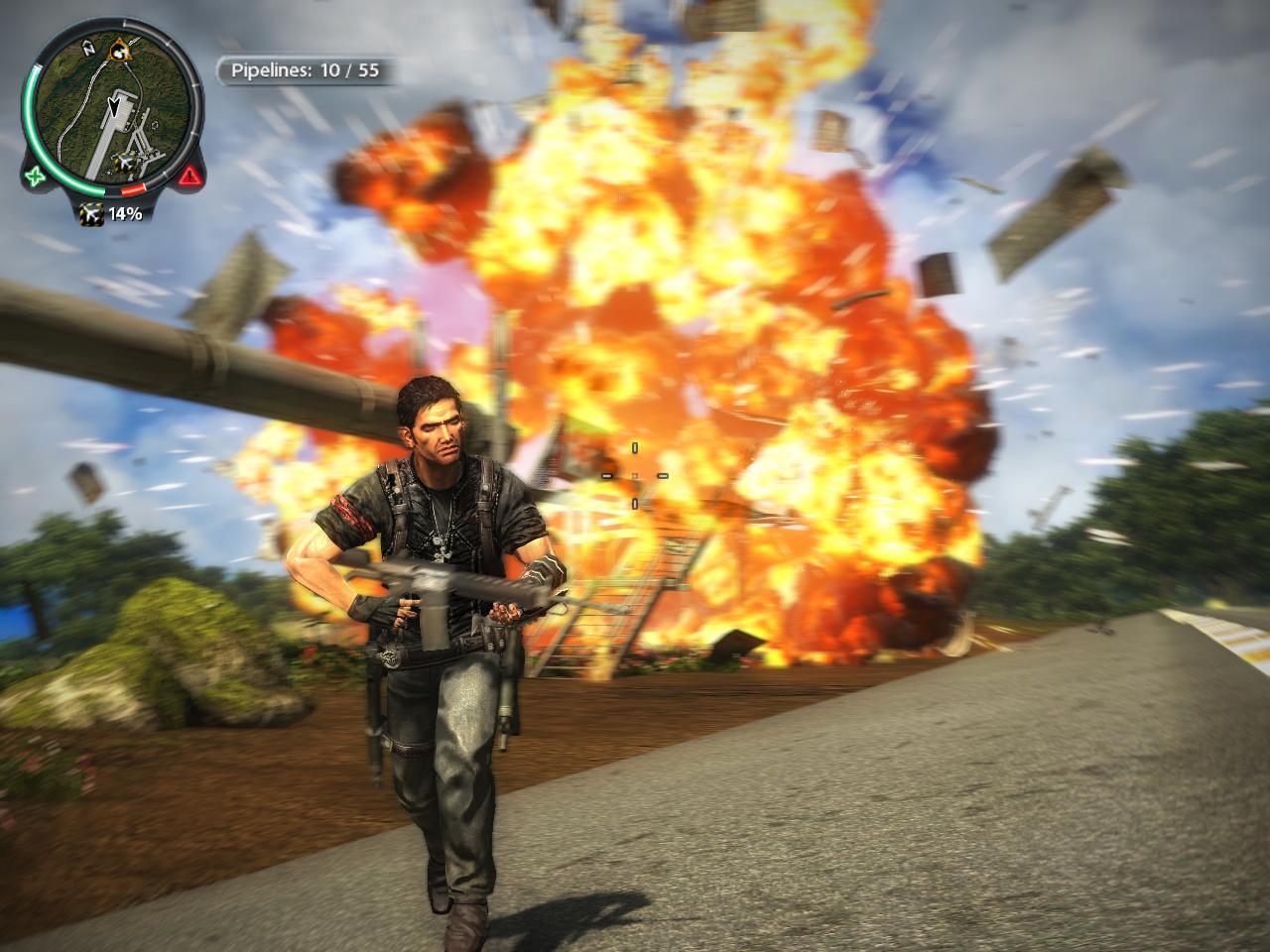 [21/05/2010] Für Just Cause 2 gilt das Gleiche: Ohne DX10 und Steam verweigert das Spiel den Start