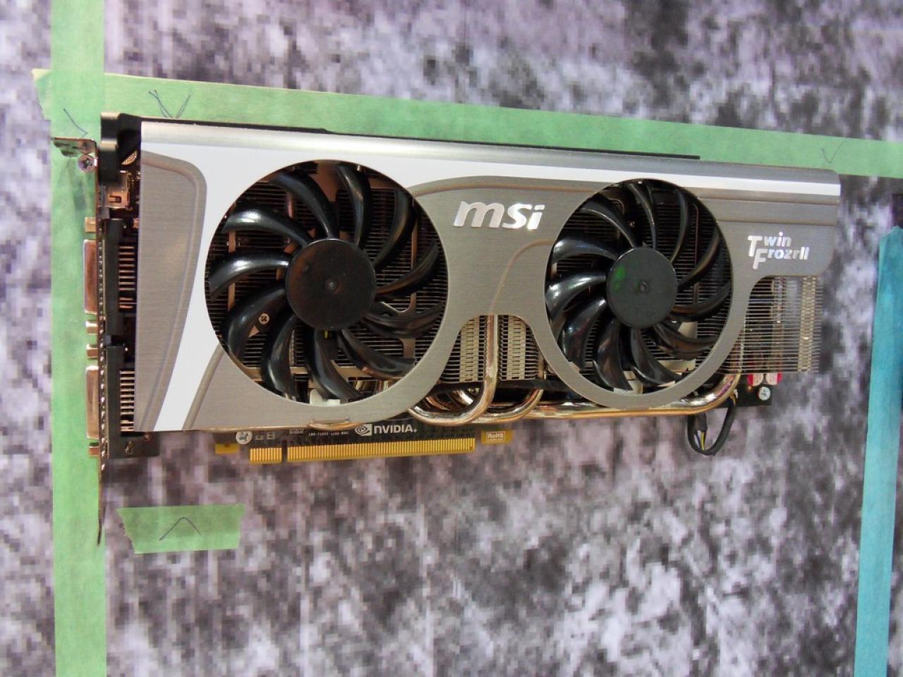 [31/05/2010] MSI Geforce GTX Twin Frozr II 480
