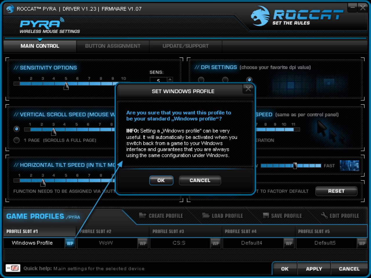 [12/05/2010] Roccat Pyra Driver Interface (2)