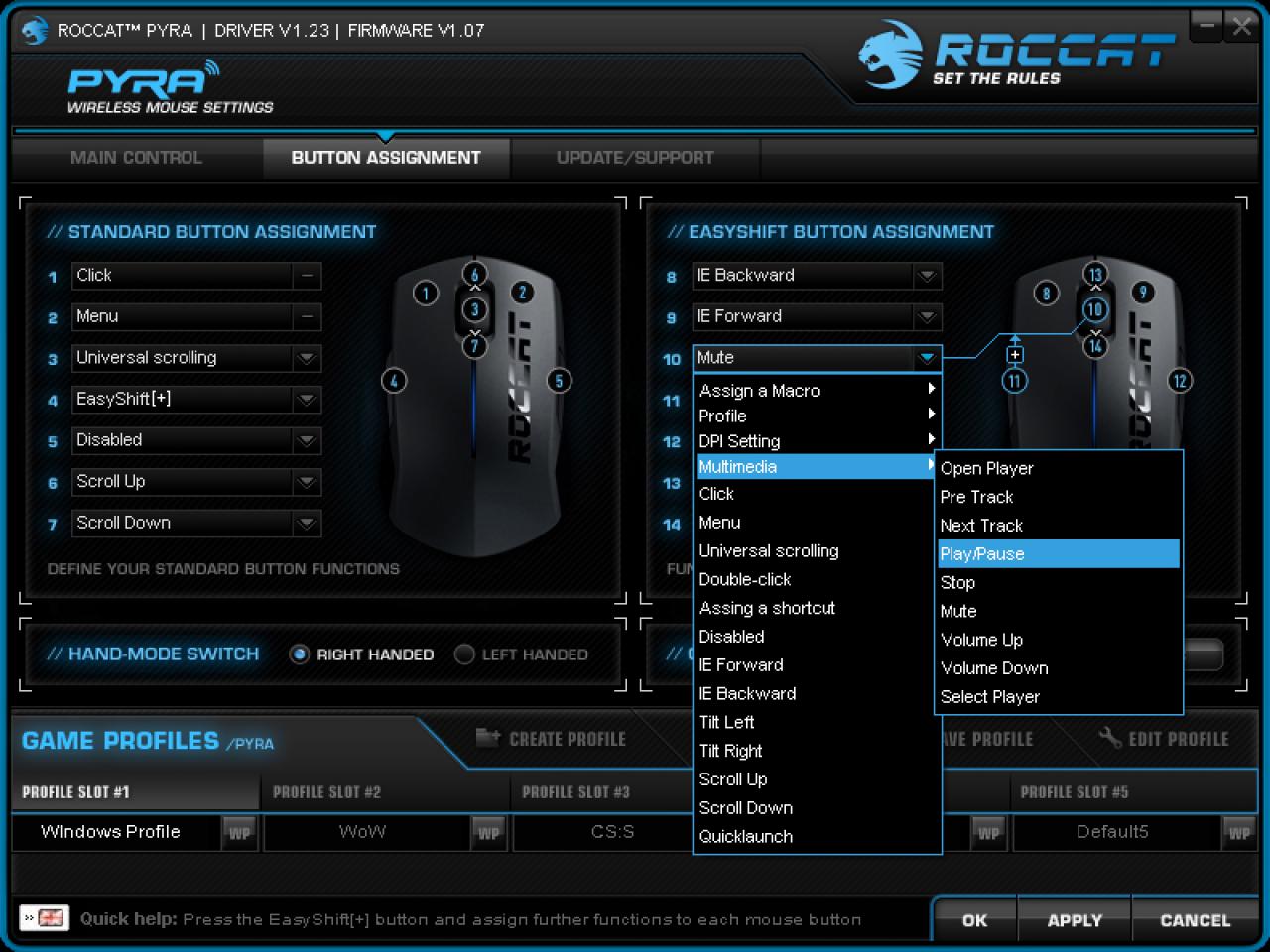 [12/05/2010] Roccat Pyra Driver Interface (4)