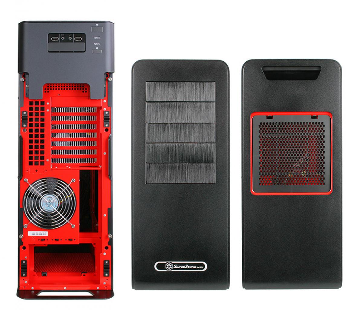 [10/05/2010] Silverstone Fortress FT02: Rot-schwarze Sonderedition bei Caseking (1)