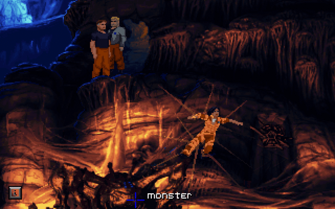 [26/05/2010] The Dig (1995): Auch beim Adventure The Dig von Lucas Arts tritt Activision als Publisher auf und Steven Spielberg als Coautor. In Deutschland vertreibt Softgold die Spiele.