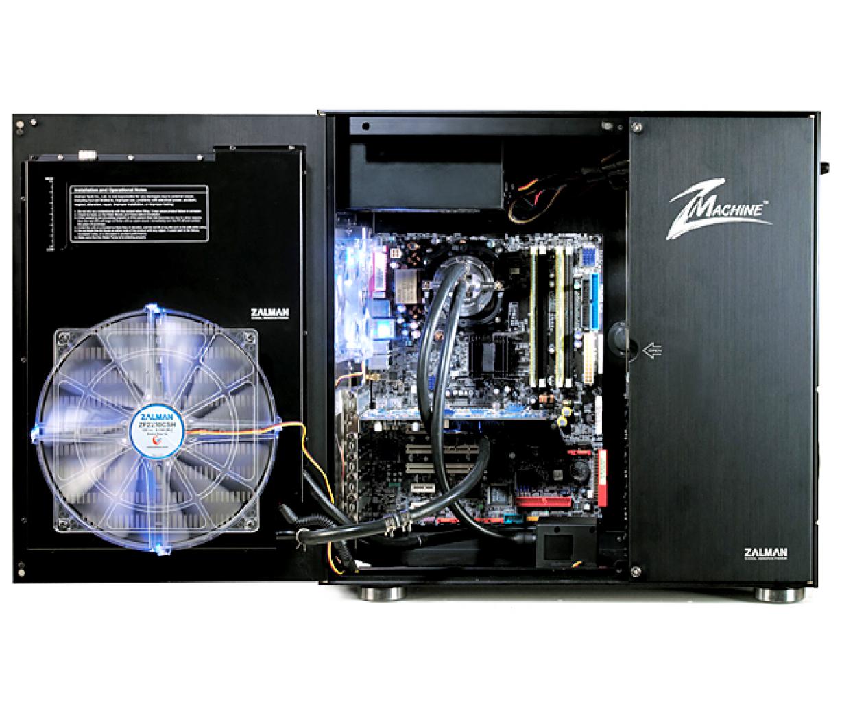 [19/05/2010] Platz 7: Zalman Z-Machine LQ1000. Die wassergekühlte Variante des Gehäuses kostet rund 520,- Euro