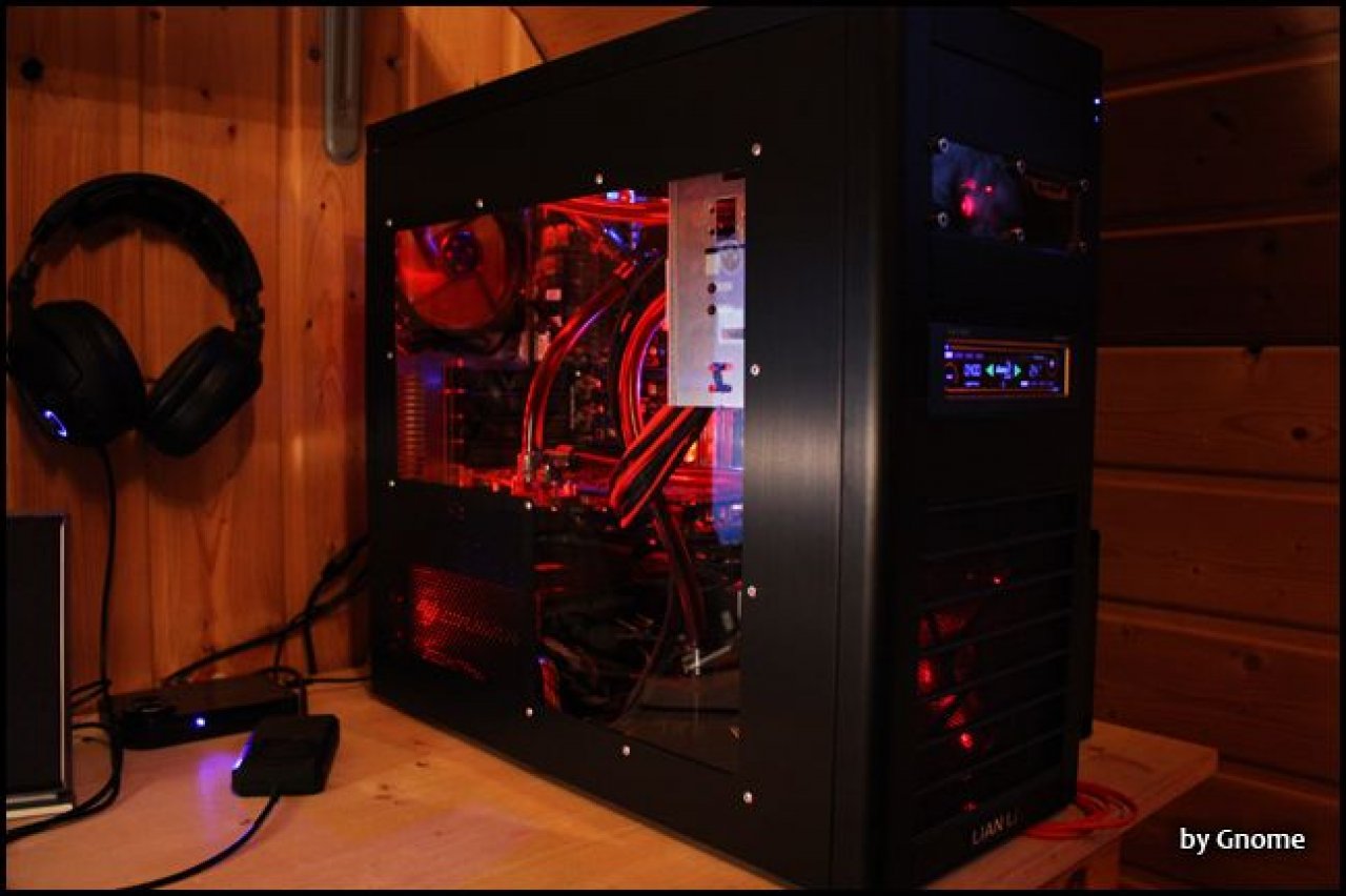 [16/05/2010] Black loves Red: Sehenswerte Wakü-Casemod - Update (20)