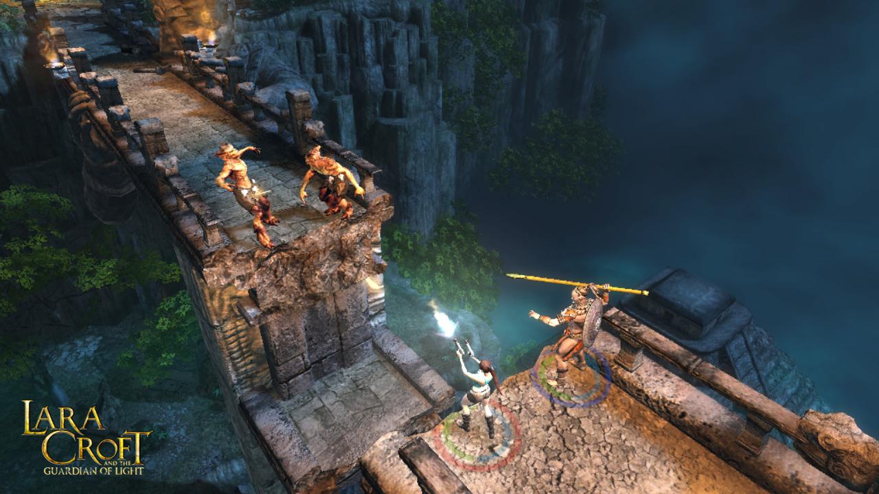 [20/05/2010] Lara Croft and the Guardian of Light ist kein neues Tomb Raider, Lara kuschelte trotzdem mit Valve