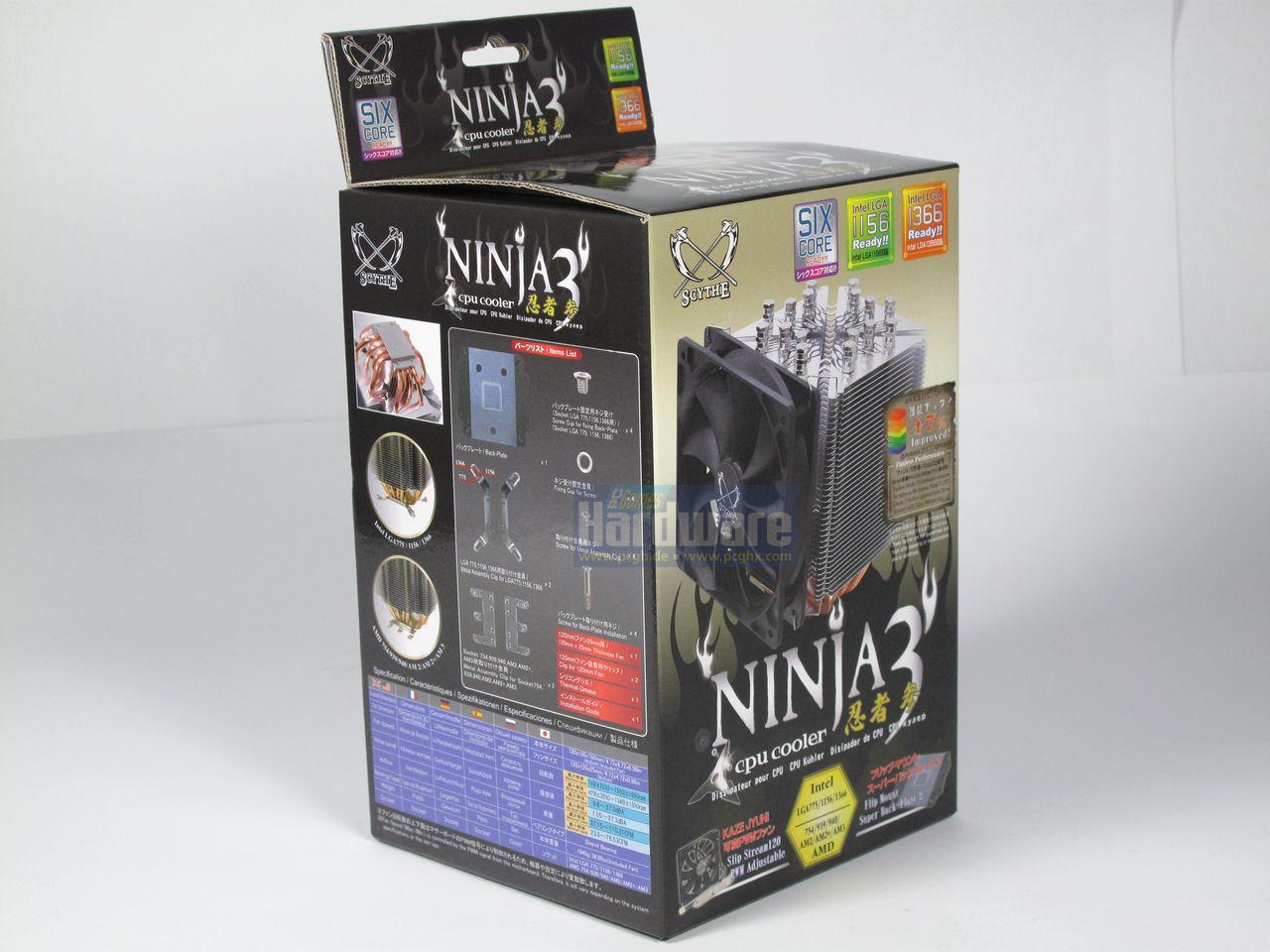 [29/05/2010] Scythe Ninja 3: CPU-Kühler im Testlabor eingetroffen (1)