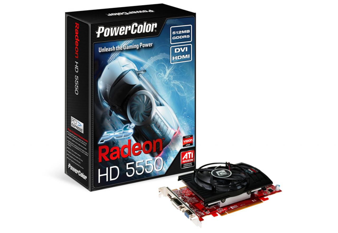 [20/05/2010] Powercolor Radeon HD 5550 PCS+ (3)