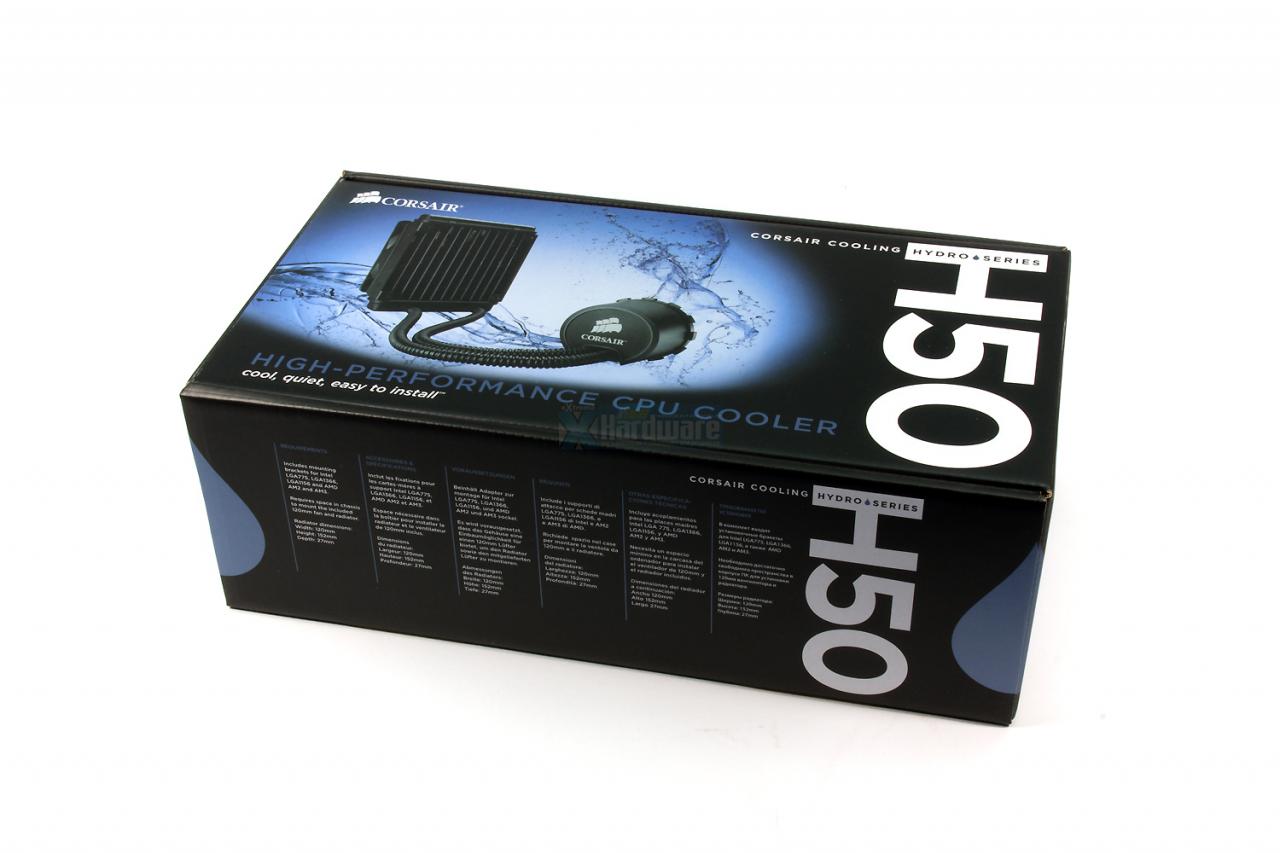 [27/05/2010] Flüssigkeitskühlung Corsair H50 im PCGHX-Test - eine Alternative zu Luftkühlern? (1)