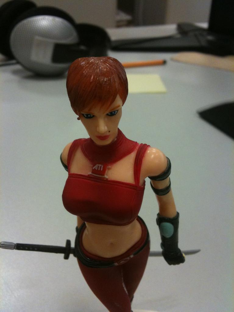 Testbild auf dem 3GS.