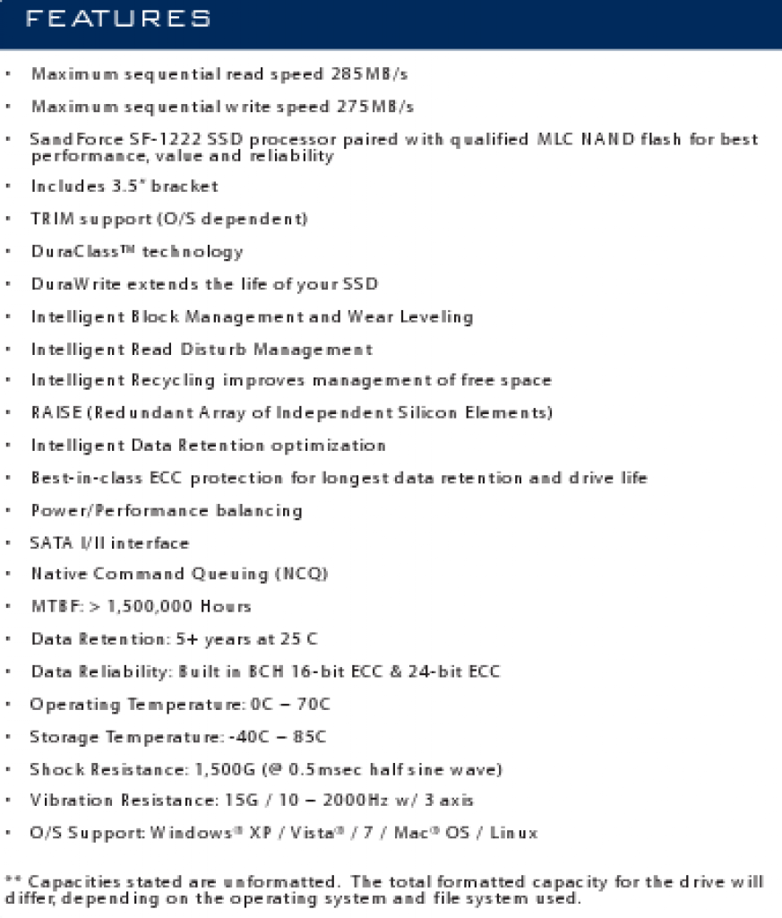[22/06/2010] Patriot Memory: Inferno-SSD-Serie mit 275 MB/s Schreibrate (2)