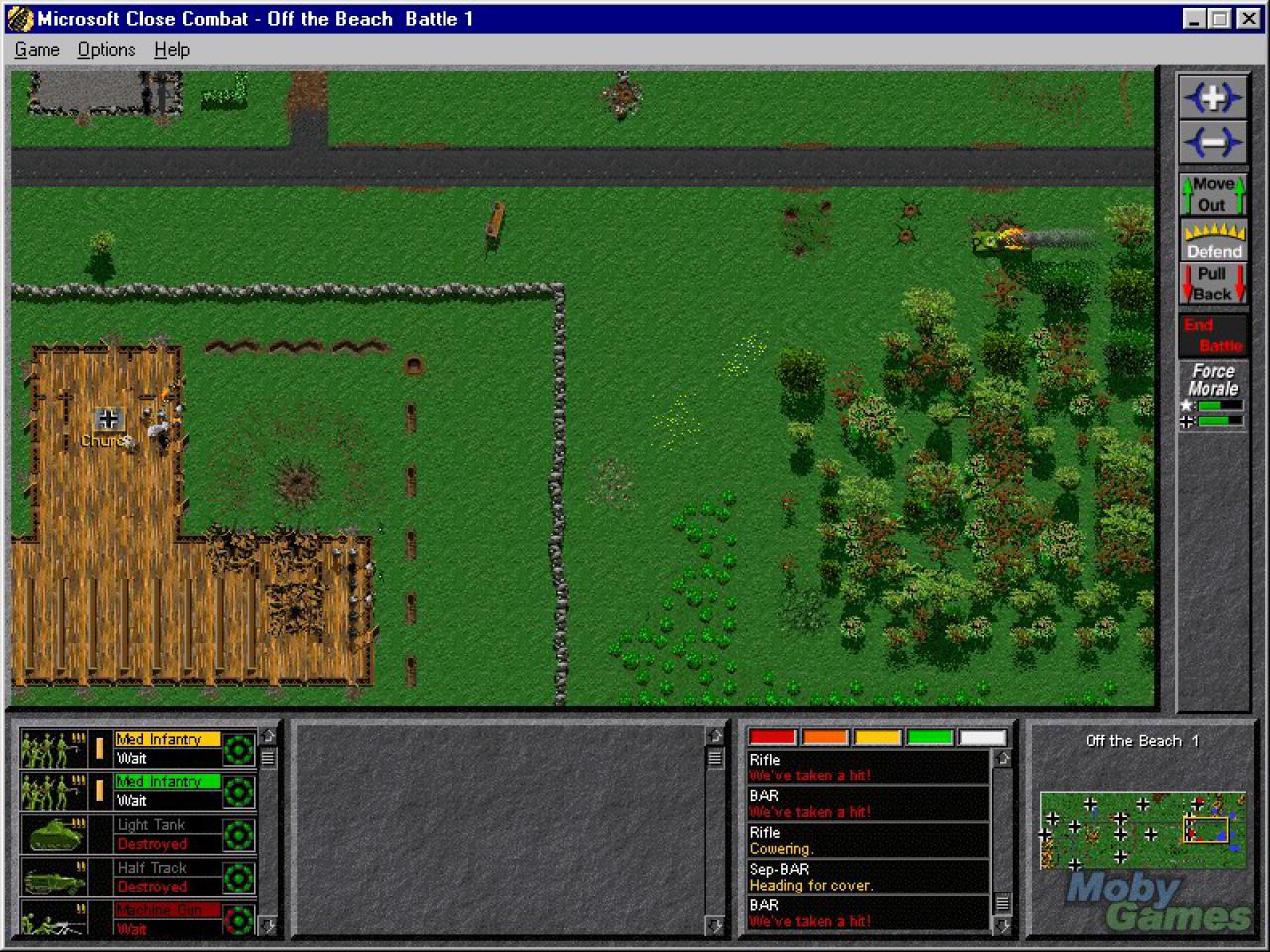 [07/06/2010] 1996 - Close Combat. Start der Strategiespiel-Serie von Microsoft