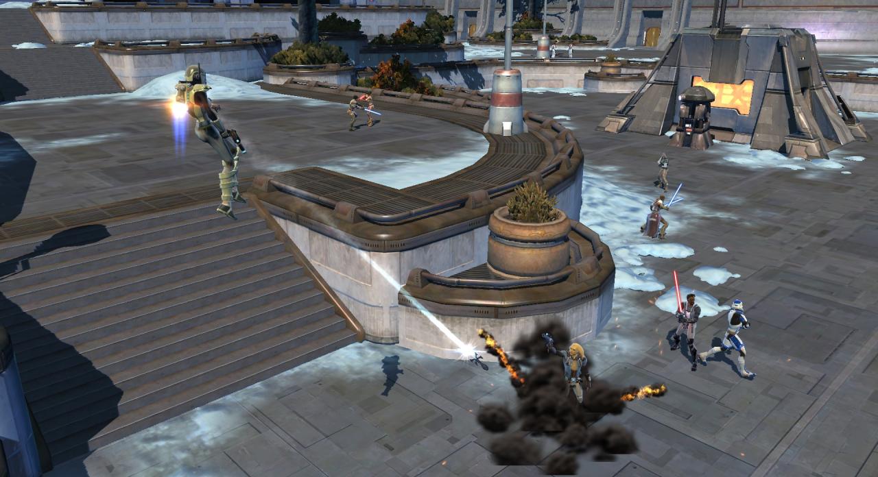 [16/06/2010] Star Wars - The Old Republic: Hands-On-Test von der E3 (PvP-Zone Alderaan)