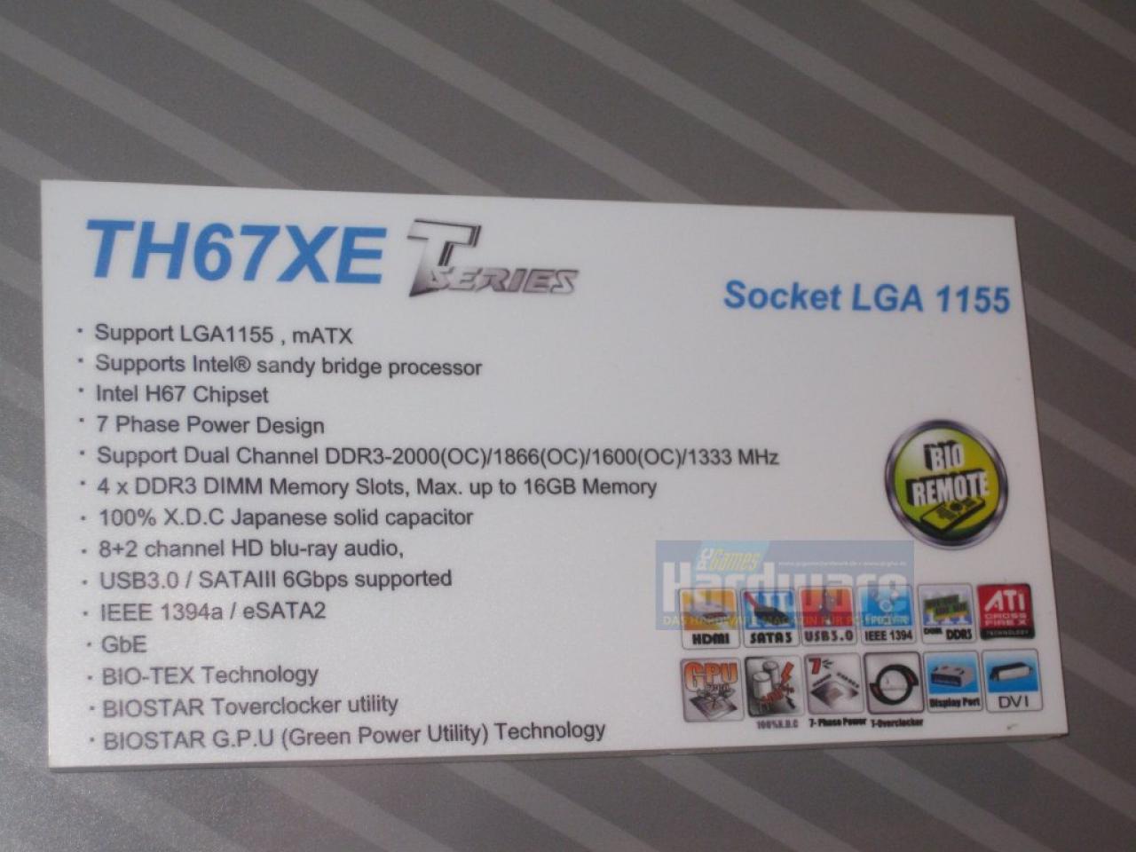 [04/06/2010] Biostar TH67XE