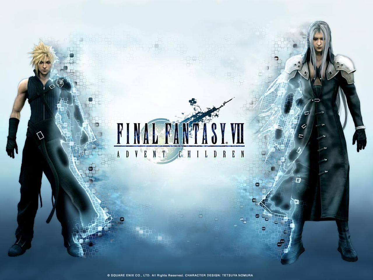 [28/06/2010] Final Fantasy VII - Cloud und Sephiroth: klassisches Gut gegen Böse.