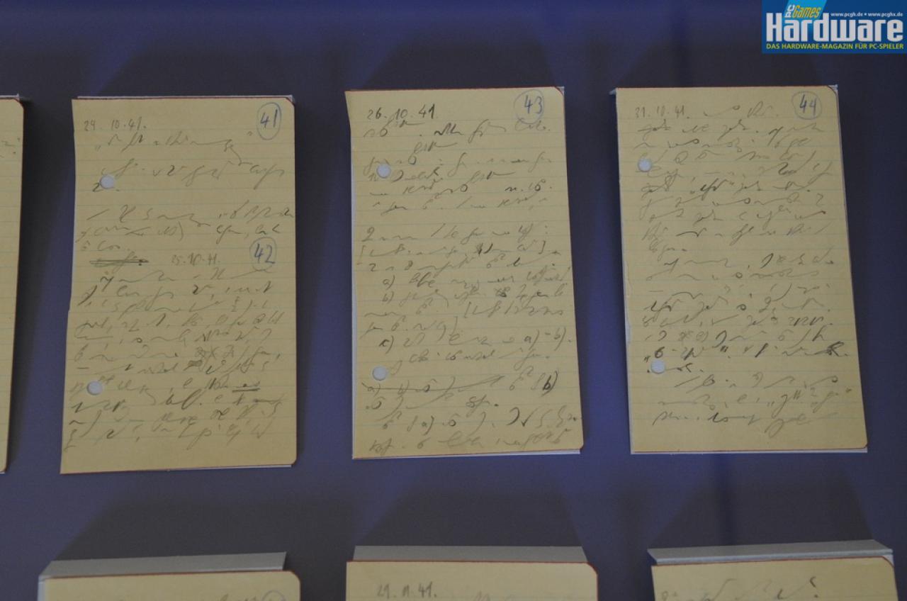 [17/06/2010] Sonderausstellung: 100 Jahre Konrad Zuse - Einblicke in den Nachlass