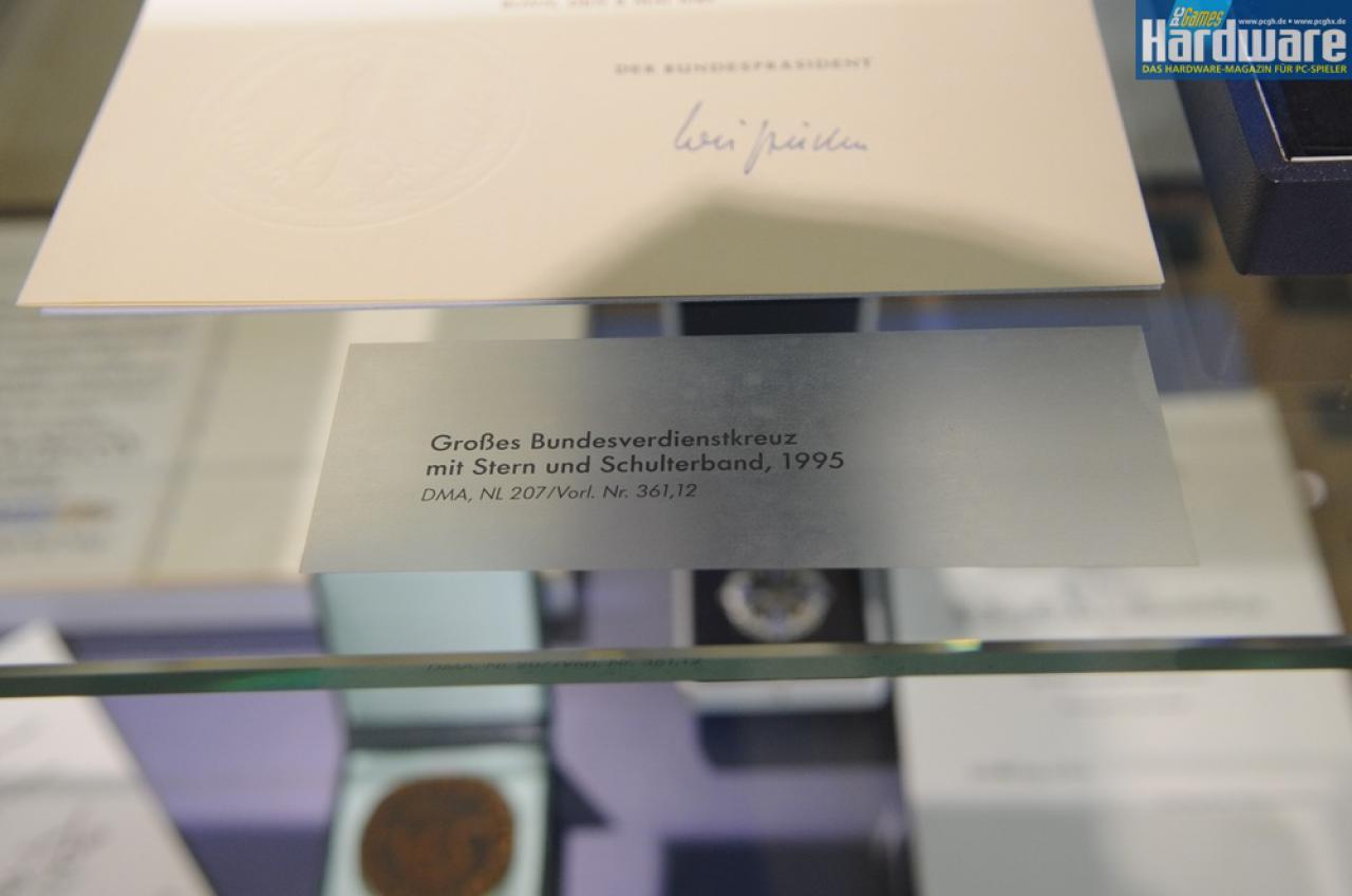 [17/06/2010] Sonderausstellung: 100 Jahre Konrad Zuse - Einblicke in den Nachlass