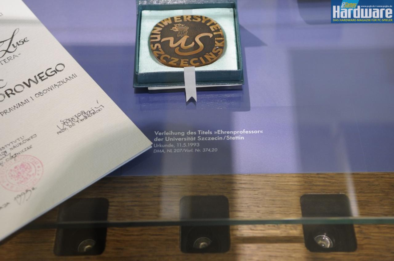 [17/06/2010] Sonderausstellung: 100 Jahre Konrad Zuse - Einblicke in den Nachlass