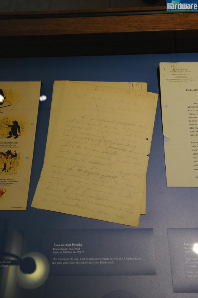 [17/06/2010] Sonderausstellung: 100 Jahre Konrad Zuse - Einblicke in den Nachlass
