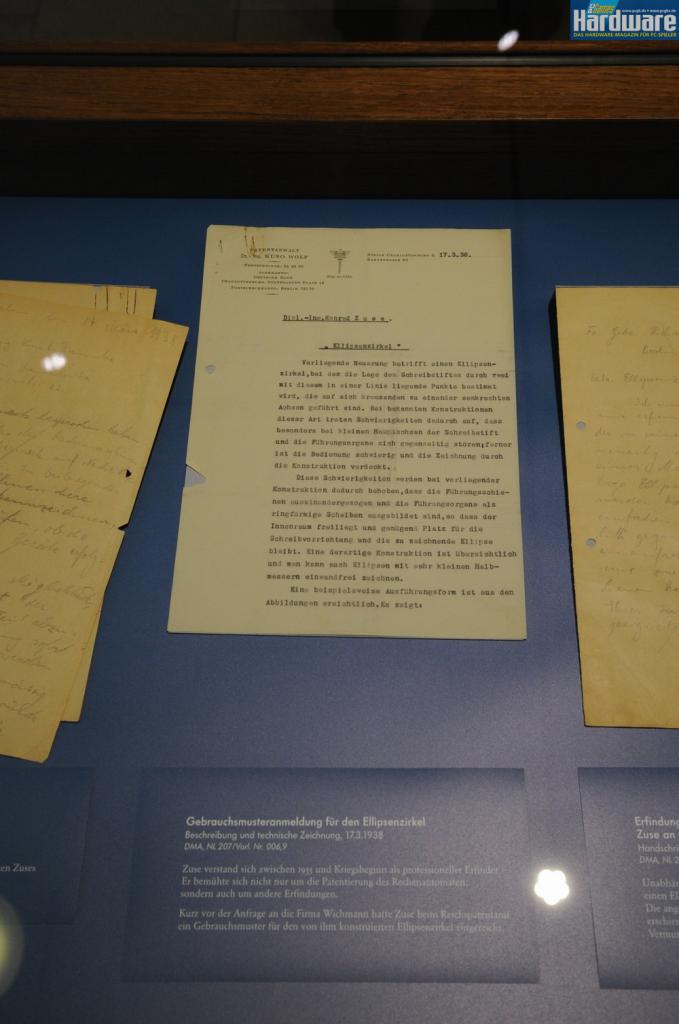 [17/06/2010] Sonderausstellung: 100 Jahre Konrad Zuse - Einblicke in den Nachlass